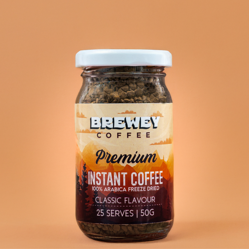 Instant Coffee-Classic Freeze Dried Arabica-50 Grams
