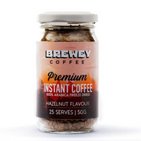 FREEZE DRIED HAZZLENUT FLAVOUR-50 GRAMS