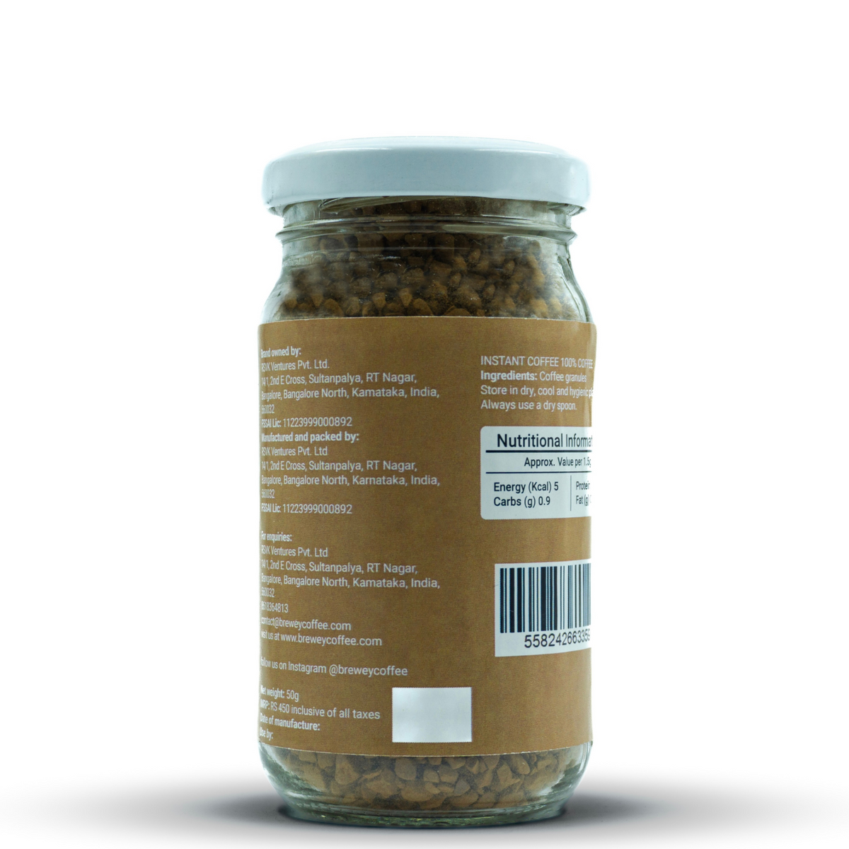 Freeze Dried Vanilla Flavour (50 GM)