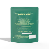 Coorg Harvest Symphony-Whole Crop Naturals 100% Arabica Coffee - Medium Roast with Fruity Notes of Roasted Almond and Grapes