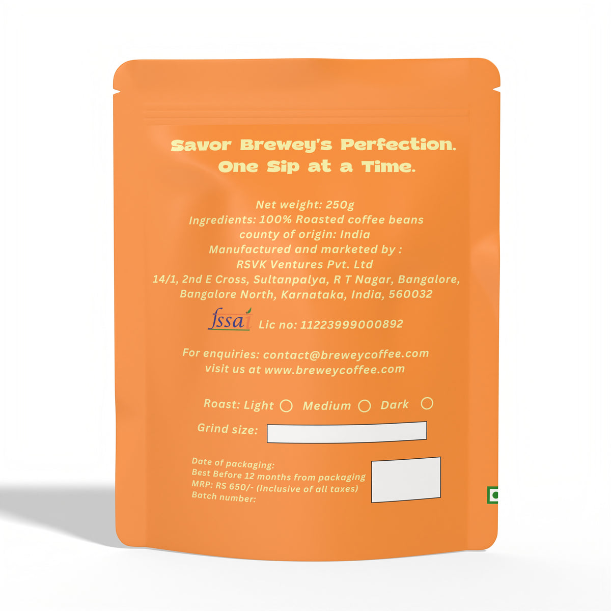 Midberry Breeze Whole Beans - Chikmagalur Sun-Dried Hazelnut Berry Flavor, Mild Bitterness, 100% Arabica, Freshly Medium Roasted Coffee