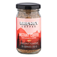 Instant Coffee-Hazelnut  Arabica-50 Grams